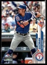 2020 Topps #609a Ronald Guzman Texas Rangers