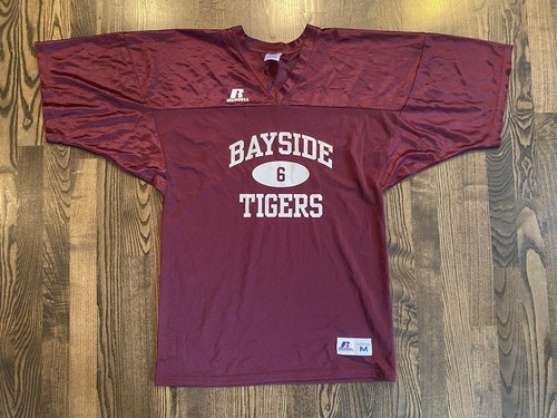 Russell Saved By The Bell AC SLATER #6 Bayside Tigers Fußballtrikot Medium