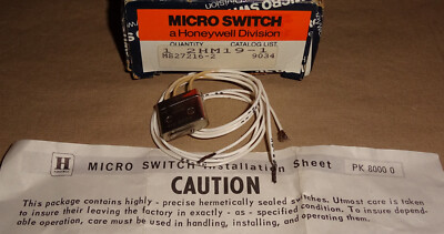 Bombardier Honeywell Switch P/N 2HM19-1 MS27216-2 5930009263025 