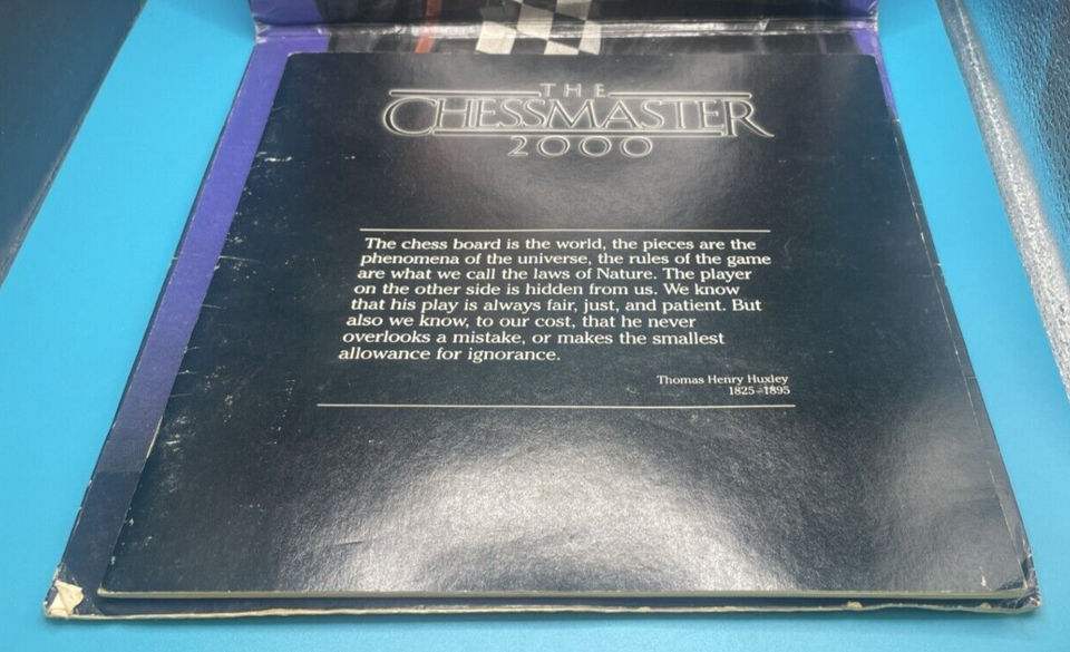 IBM The Chessmaster 2000 5.25 Floppy PC Computer Game Box | eBay