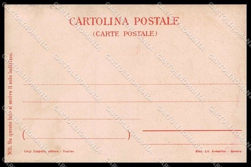 Illustratori Artist Signed Martini Venetia Antiqua Venezia cartolina ZG7183 - Bild 2 von 2