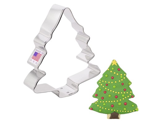 【まーちゃんさま】* vintage ornament ❀ 注文の多いコックさん Lot of 4 Vtg Metal Cookie Cutters Christmas Lady Woman Man