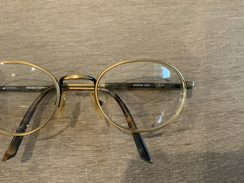 Eyetel North 009 Eyeglasses Gunmetal Marble Oval 51-20 135mm Italy FRAMES - Bild 4 von 11