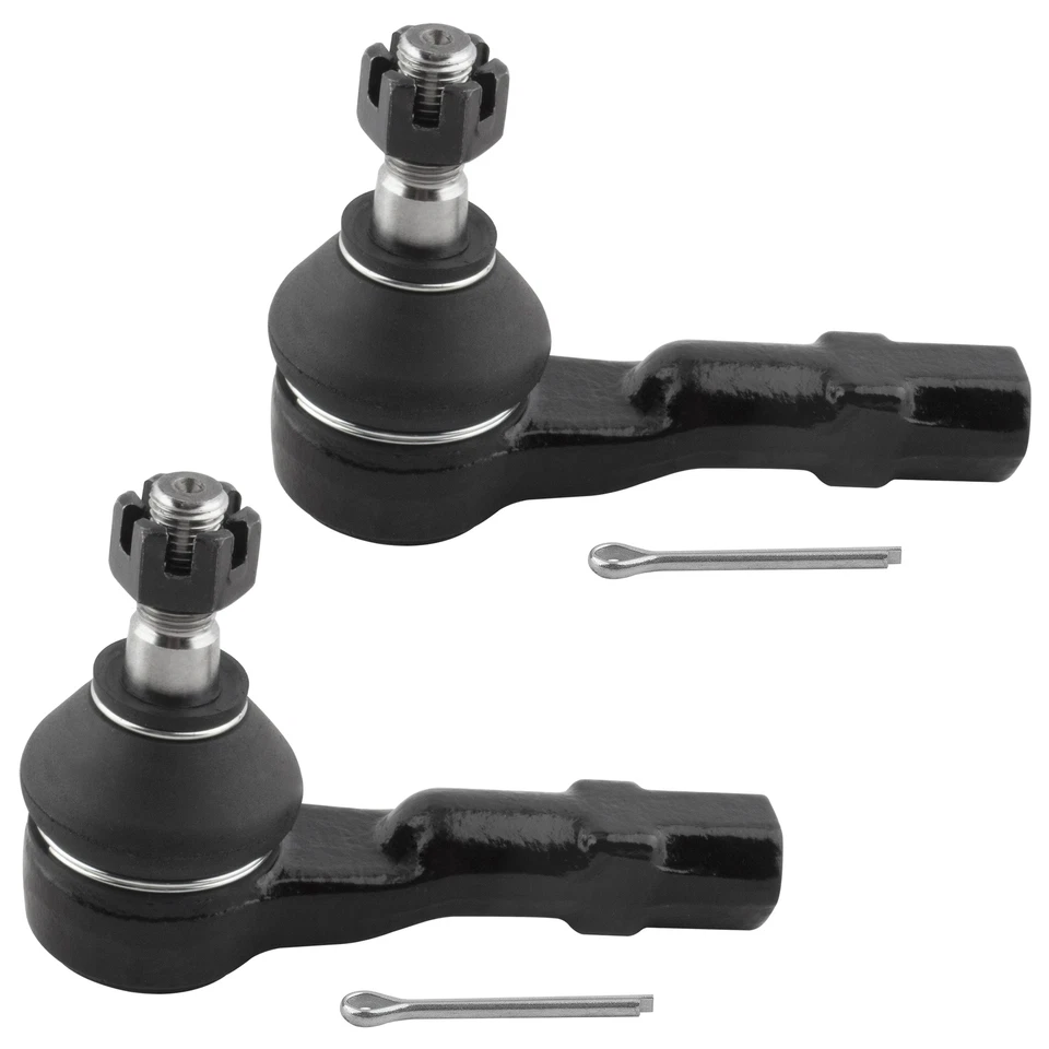 Extremo de barra de amarre de dirección exterior delantera 2 piezas para Mazda 626 1993-2002/MPV 2000-2006 Foto 2 de 4