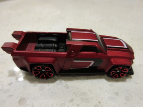 Hot Wheels 2017 Solid Muscle Red Pick-Up Truck 1:64 DIECAST giocattolo auto da corsa - Foto 2 di 4