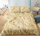 3D Weißbrot ZHUC2347 Bett Kissenbezüge Decke Bettdecke Abdeckung Set