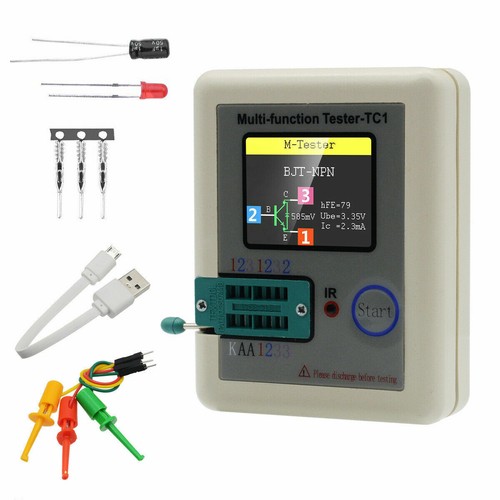 Multi-Function IR Decoder TFT Transistor Tester Electronic Component LCR-TC1 NPN - Picture 10 of 10