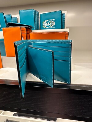 Coach CH084 3 In 1 Wallet With Coach Stamp in Refined Calf Leather