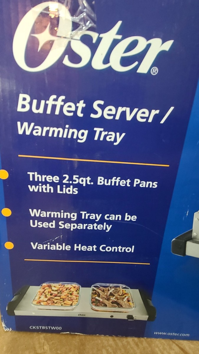 Oster triple outlet warming tray