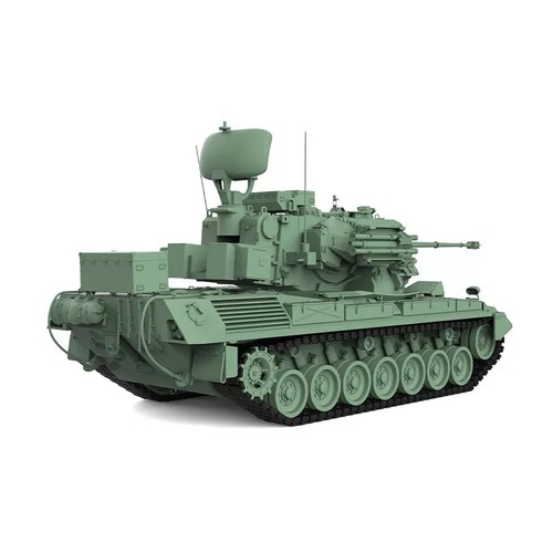 SSMODEL SS87699 1/87 Military Model Kit German FlakPzGepard 1A2 SPAA Track B - Picture 3 of 5