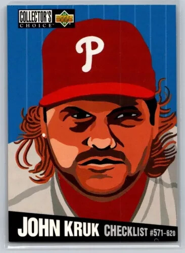 1994 Upper Deck Collector's Choice #326 John Kruk Philadelphia Phillies