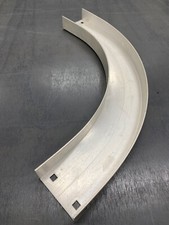 B-Line ACCN04-90HB12 Channel Cable Tray 90 Deg Horz Bend, 12" Rad 4"Wx1-3/4”D AL