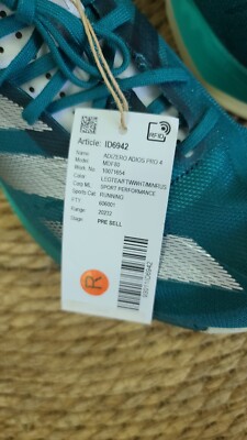 Size 9- Sample Adidas adizero adios pro 4 men Exclusive
