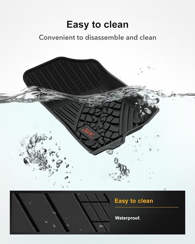 Alfombrillas 3W para Jeep Wrangler 4XE 2021-2025 para todo tipo de clima TPE revestimiento aptas para 4 puertas - Imagen 20 de 25