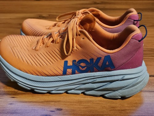 Hoka One Rincon 3 Running Shoes Womens Size 9D Mock Orange Multi 1121371 MOCY - Picture 5 of 9