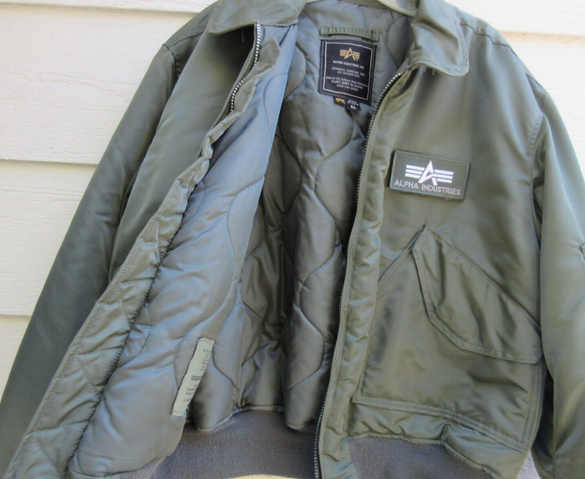 Alpha Industries Flyer's CWU-45/P Men's Flight Bomber Jacket Alpha Industries Flyer's CWU-45/P Men's Flight Bomber Jacket