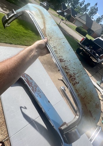 1971 72 73 74 75 76 GM Cadillac DeVille Fleetwood Rear Fender Skirts OEM 1976 - Picture 17 of 17
