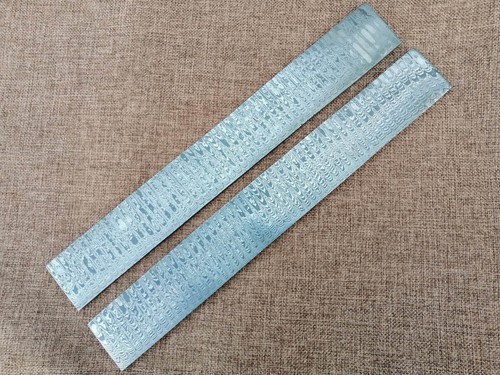 HUNTSMAN DAMASTSTAHL KNÜPPEL ROHLING, KLINGE, MESSERHERSTELLUNG ZUBEHÖR - 1/4" dick