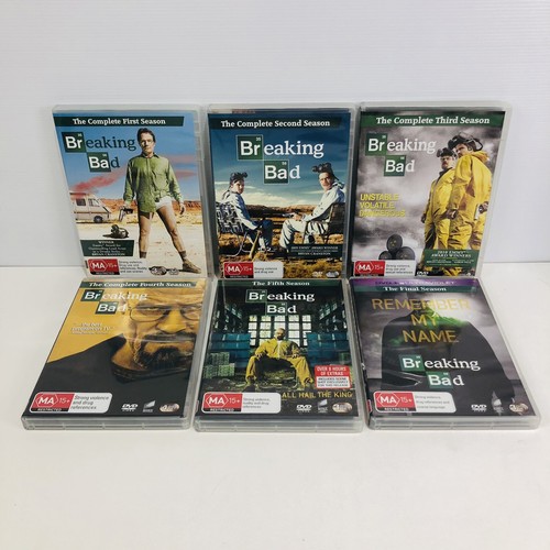 Breaking Bad DVD Complete Series 1 2 3 4 5 6 Region 4 Box Set 21 Discs Total - Picture 2 of 17