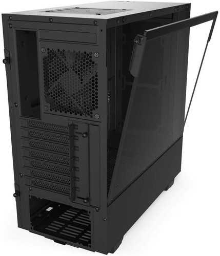 NZXT H510 - CA-H510B-B1 - Compact ATX Mid-Tower PC Gaming Case - Front I/O USB T - Picture 5 of 6
