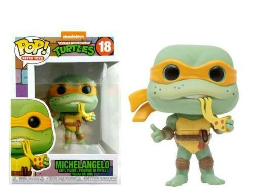 Figuras de acción de TV, cine y videojuegos Funko Pop, tortugas ninja