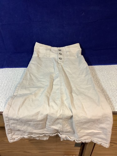 Revolt Girls Skirt Size 8 Long Khaki Modest - Picture 1 of 3