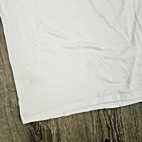Camiseta vintage años 70 80 N. Penn Transfer Ringer de colección camión sindicato de trabajo EE. UU. XL - Imagen 12 de 13