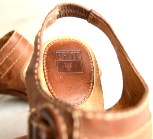 Frye Candice Damen-Heels 9 M Leder Mary Jane braun - Bild 8 von 9