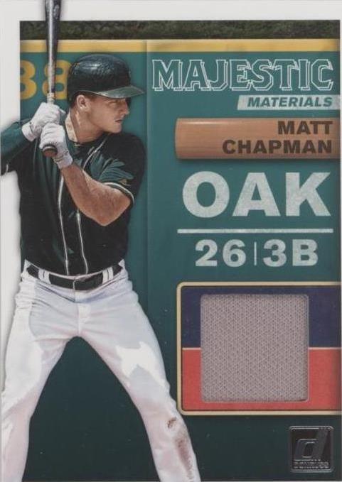 2019 Panini Donruss - Matt Chapman #MM-MC - 1 of 1