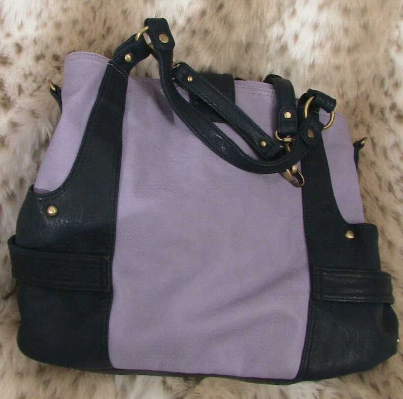 ¡Bolsa de pañales o bolsa de gimnasio Timi & Leslie Hannah! Accesorios Lila/Marino no incluidos Foto 2 de 3