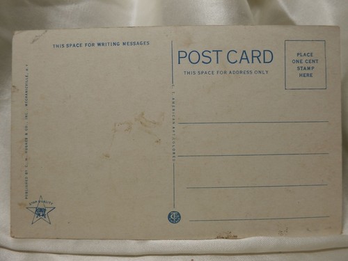 POSTCARD 1915-30 The Idol Union College Schenectady NY Monument VINTAGE USA - Picture 3 of 3