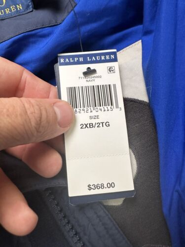NWT Polo Ralph Lauren Jacket Mens 2XB Big Blue Pony Hooded Down Fill Puffer $348 - Picture 12 of 15