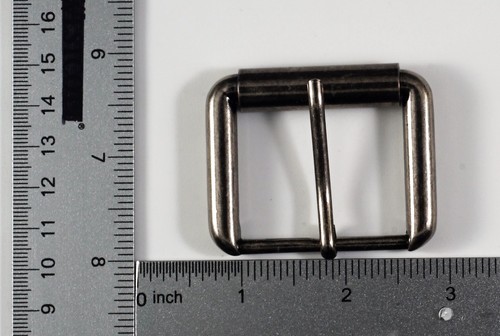 Neu 1 1/2" (38m) Rollbügel Dornschließe (#T15) Mann/Frauen Antik Nickel Farbe, USA - Bild 4 von 5