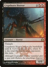 Cryptborn Horror - Return to Ravnica 212/274 - MTG - LP - Regular Rare