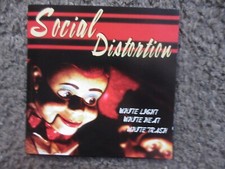 SOCIAL DISTORTION "WHITE LIGHT, WHITE HEAT, WHITE TRASH" 1996 SONY/550 PUNK CD