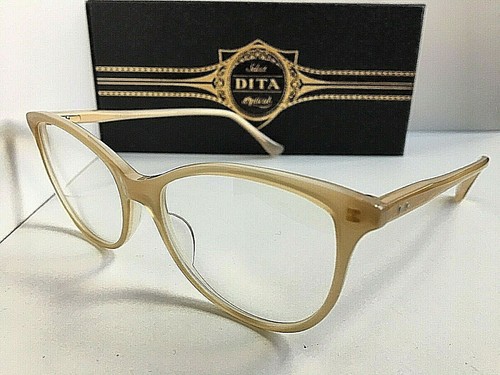 Nuevo marco de gafas para mujer DITA Daydreamer DRX 3032C BRN beige transparente 53 mm N10D - Imagen 4 de 12