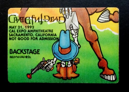 Grateful Dead Backstage Pass Puzzle 1992 Horse Pony Express Cal Expo California - Picture 7 of 12