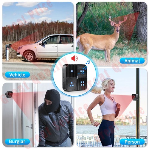 Long Range Wireless Outdoor Waterproof Motion Sensor&Detector Driveway Alarm - Picture 12 of 16