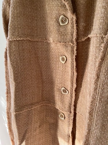 Aje Camel Tweed Rebellion Coat - AU 12 US 8 - Picture 8 of 10