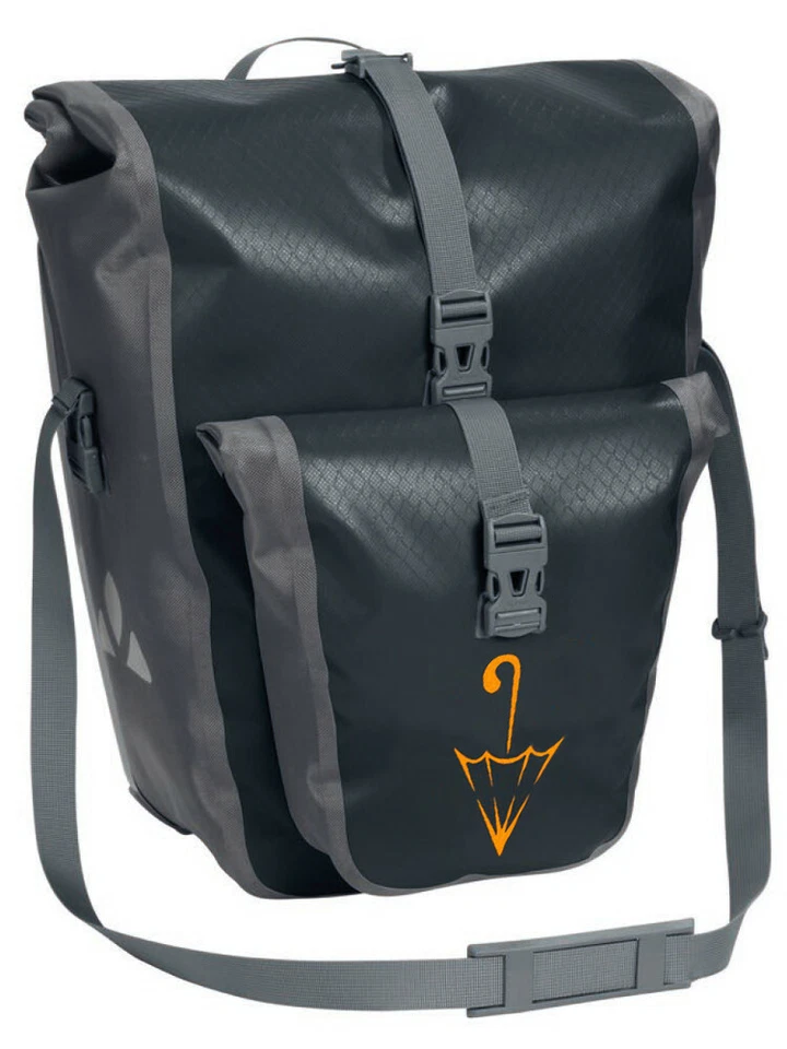 Vaude Aqua Arrière Plus Unique Schirmlogo Vélo Sacoche de Vélo Étanche - Photo 3/4