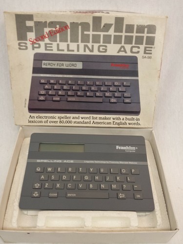FRANKLIN SA-98 2ND EDITION SPELLING ACE - Picture 2 of 12