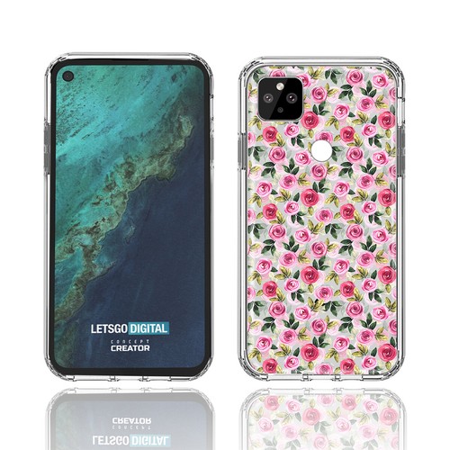 Funda transparente a prueba de golpes floral con flores para teléfono Google Pixel 8 7A 9 Pro 6A 5 - Imagen 49 de 72