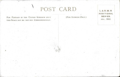 Edwardian Railway Postkarte LNWR 1837 Züge 1904 Anglo American Boat Express - Bild 2 von 2