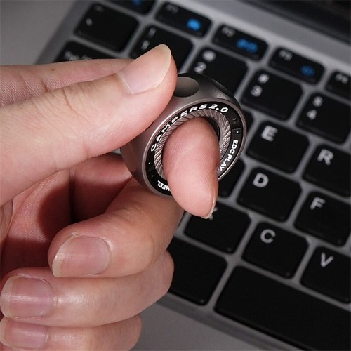 EDC Ratsche Schmeichler Ring Metall mechanisch Schmeichler Spielzeug tragbar Fingerspitze Spinner - Bild 5 von 10