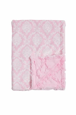 Baby Laundry Blue Lattice Minky Baby Blanket 27x36 Baby Laundry Blue Lattice Minky Baby Blanket 27x36