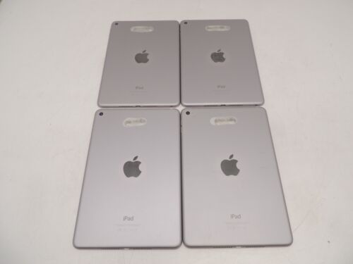 Lot of 4 Apple iPad Mini 4 A1538 7.9" 32GB Space Gray WiFi Only Tablet Works - Picture 2 of 11