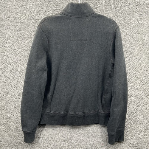 Vintage Abercrombie Fitch Sweatshirt Herren Large grau Ezra Fitch Pullover distressed - Bild 13 von 14