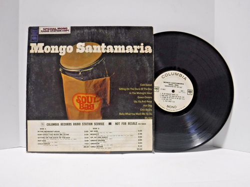 Mongo Santamaria Soul Bag Columbia 33RPM 12" Single Promo Vinyl VG 070323ASR