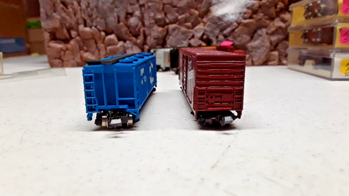 N Scale Bachmann & Life Like GREAT NORTHERN Box Car and Covered Hopper (NS-61 - Picture 9 of 18