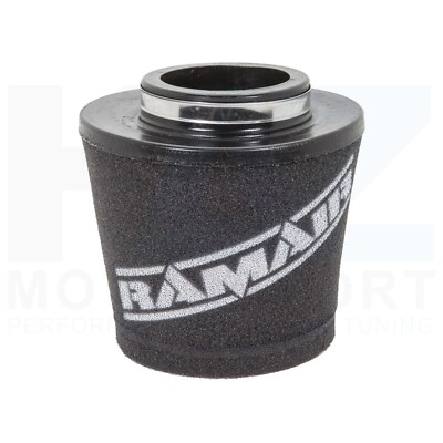 #ad #ad Ramair Universal Induction Intake Foam Offset Air Filter 60mm Neck 127H x 130W GBP 40.22